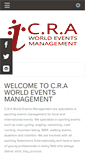 Mobile Screenshot of craworldeventsmanagement.com